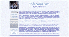 Desktop Screenshot of dryiceinfo.com